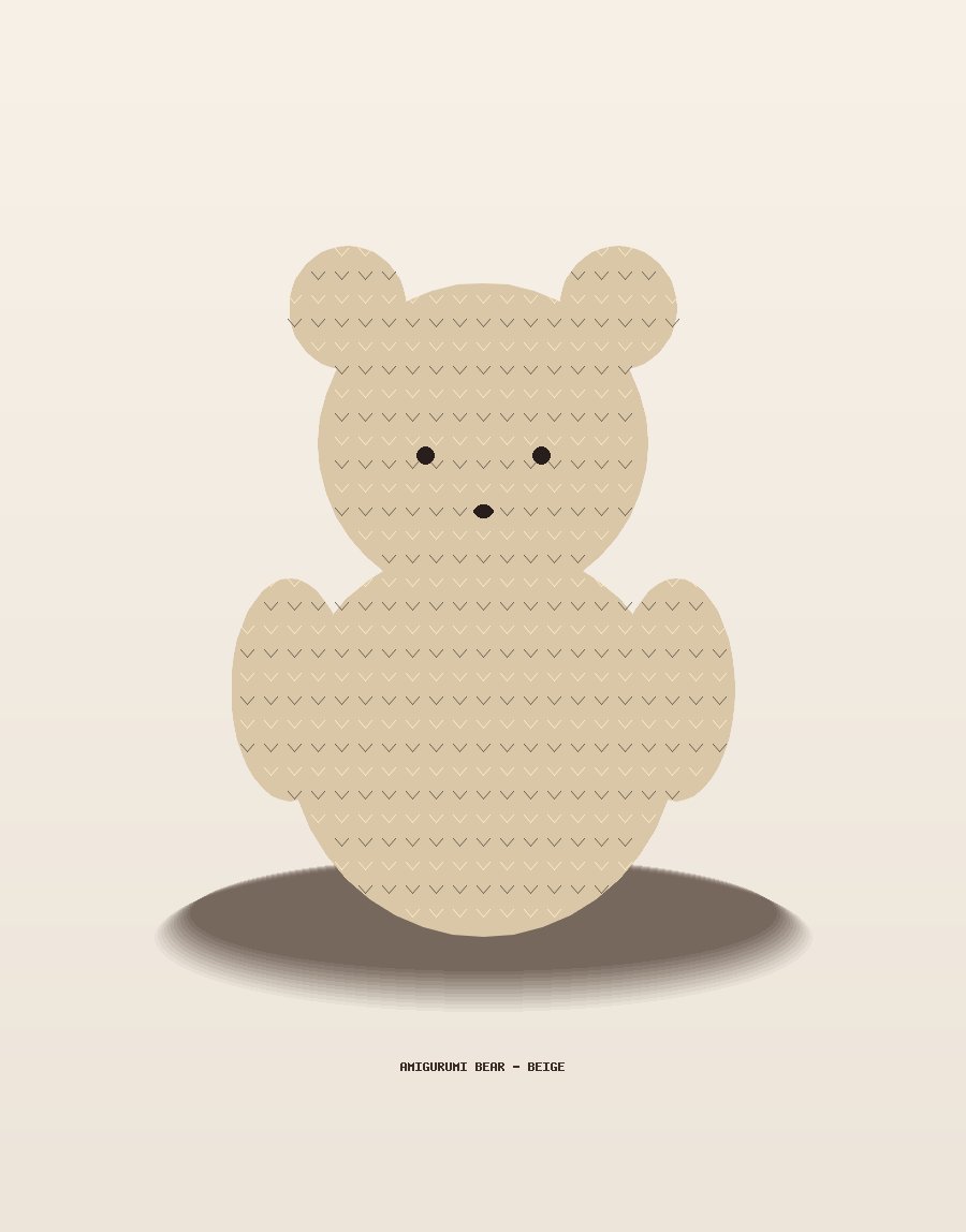 Amigurumi bear