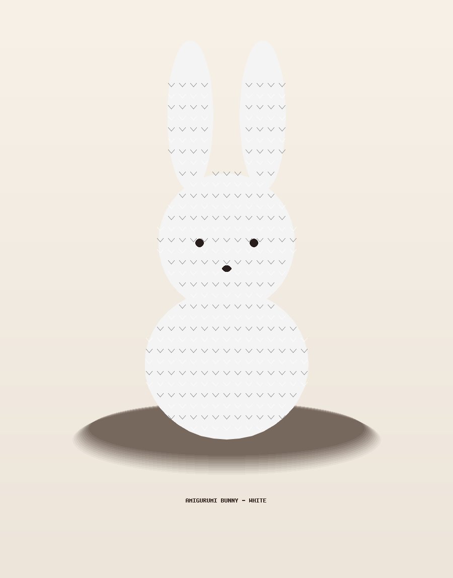 Amigurumi bunny